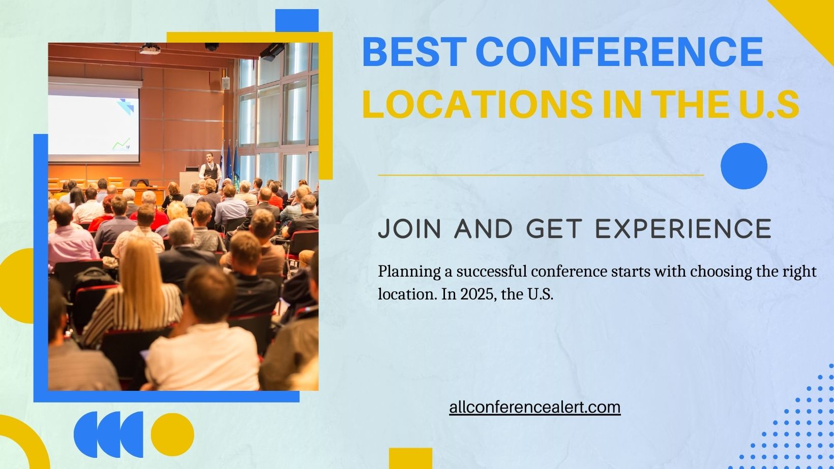 Read more about the article Best Conference Locations in the U.S. for Everyone!