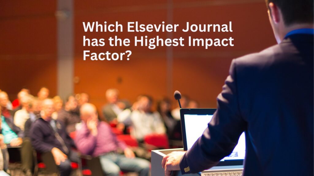 Elsevier journals impact factor list