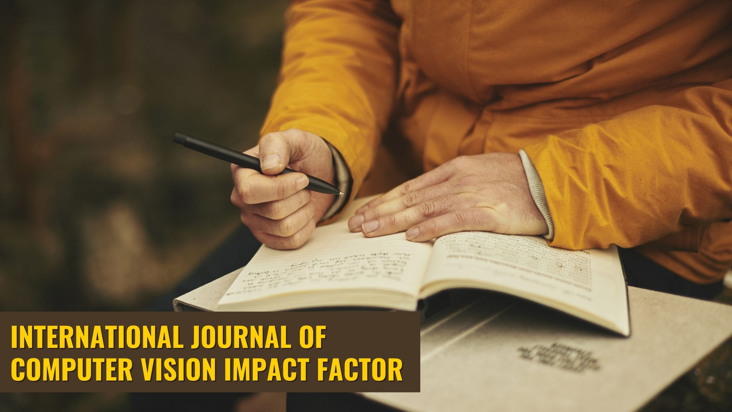 Journal of Computer Vision Impact Factor