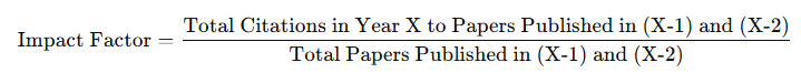 How is the impact factor of IJCV calculated?