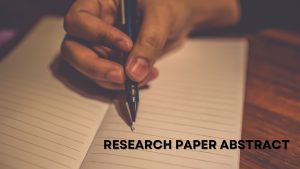 Research Paper Abstract