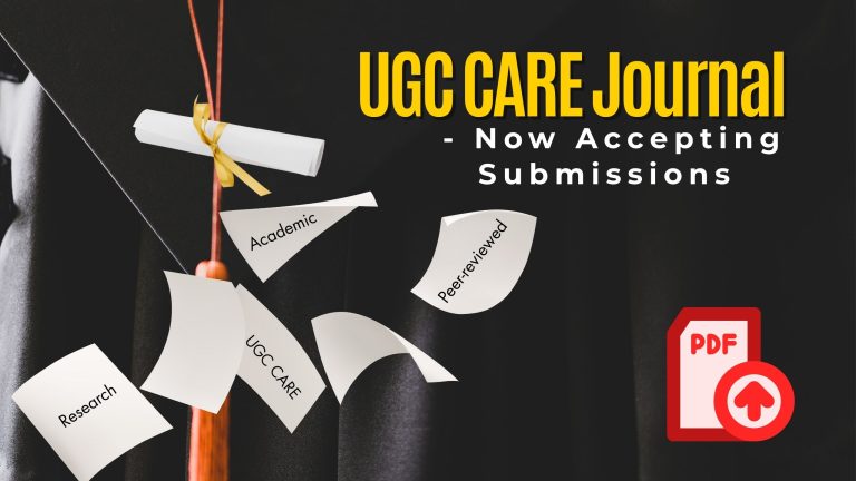 UGC CARE Journals Call for Papers