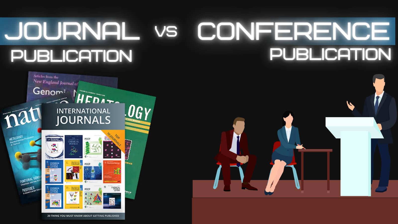Key Differences Between Journal and Conference Publication