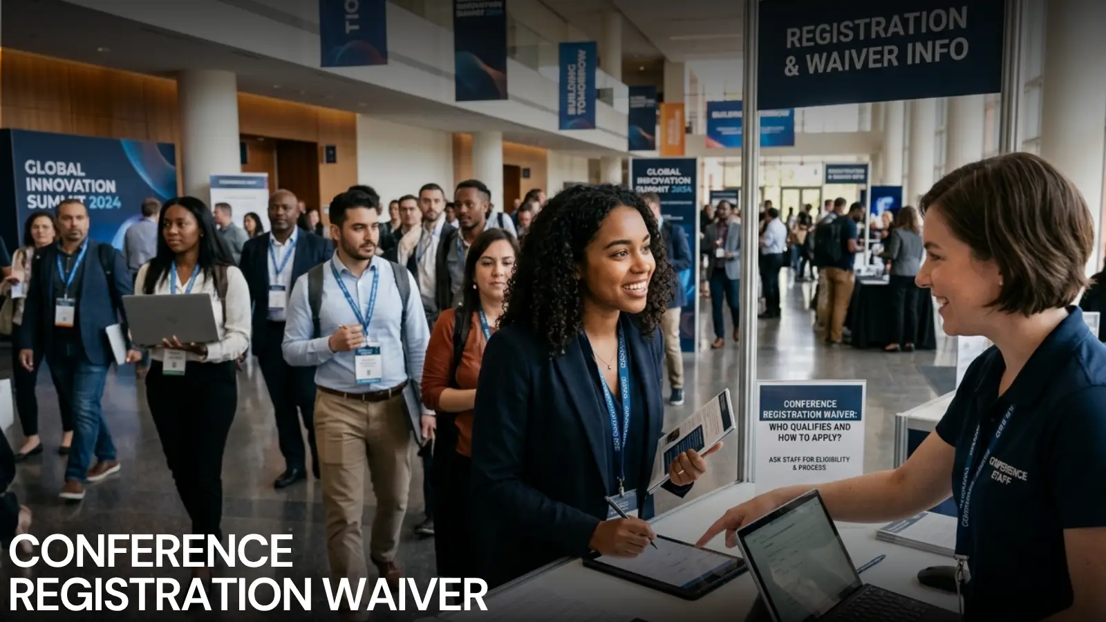 Apply for a Conference Registration Waiver