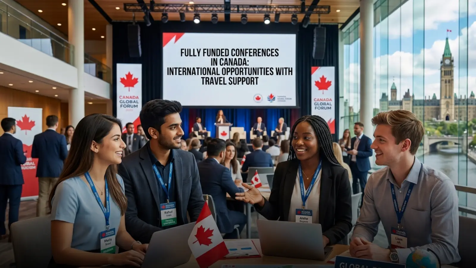 What Are Fully Funded Conferences in Canada