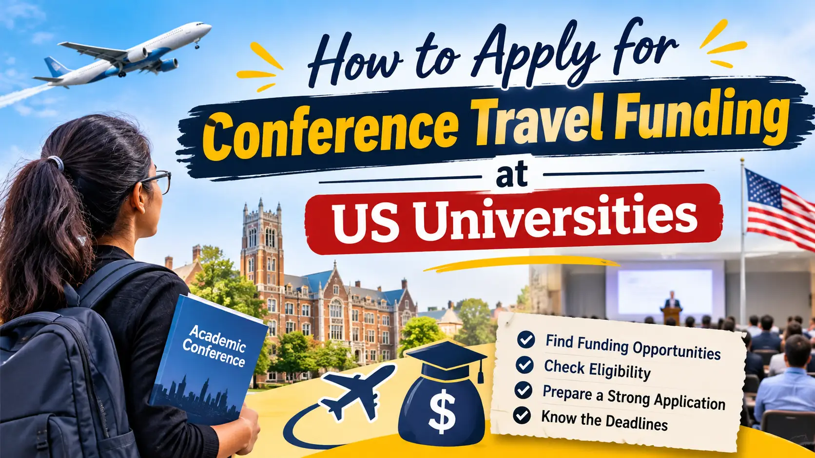 Methods of Applying for Travel Funding at US Universities